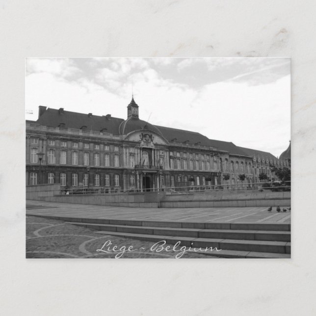 Postal Liege Belgium Postcard (Anverso)