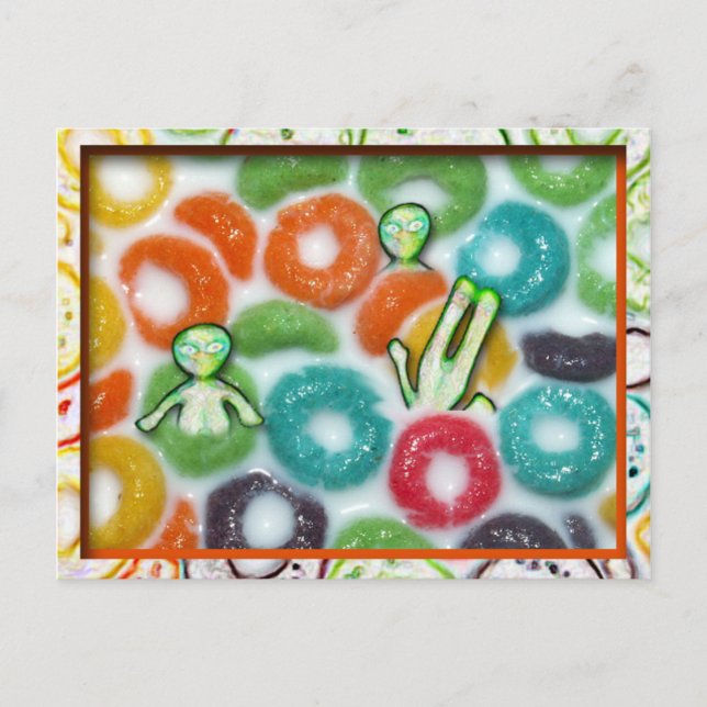 Postal ¡LiEnS FROLICANDO EN LOS LOOPS DE FRUTA! (Anverso)