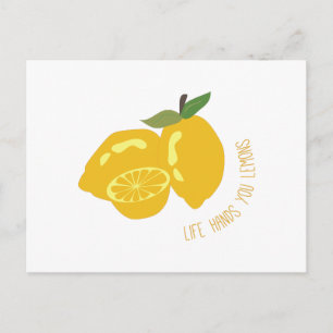 Postal Life Hands Lemons