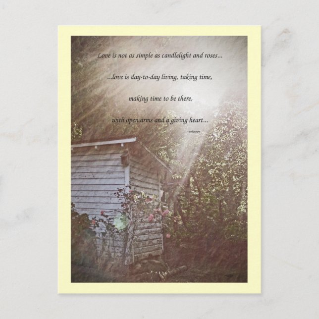 Postal Life Shines PostCard (Anverso)