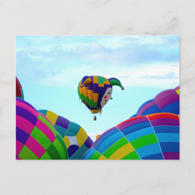 Postal Liftoff, arriba y lejos (Anverso)