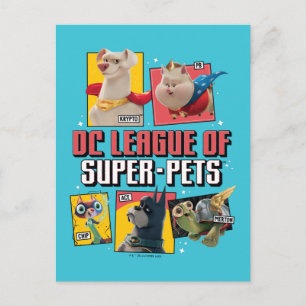 Postal Liga DC de SuperMascotas