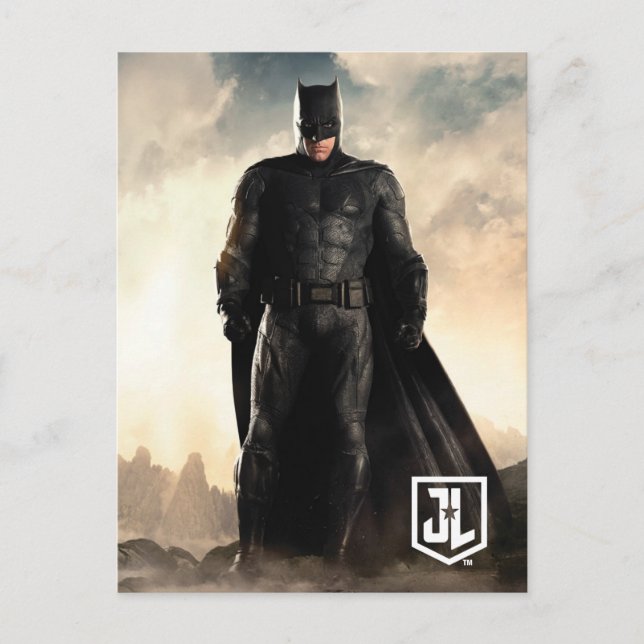 Postal Liga de la Justicia | Batman En Battlefield (Anverso)