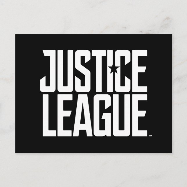 Postal Liga de la Justicia | Logo de la Liga de la Justic (Anverso)