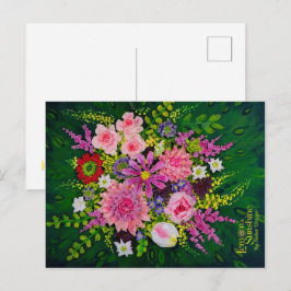 Postal "Ligera como una Hada"