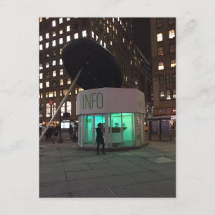 Postal ligera del distrito de ropa de Nueva York N