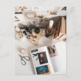 Postal Light Academia Art Journaling Aesthetic