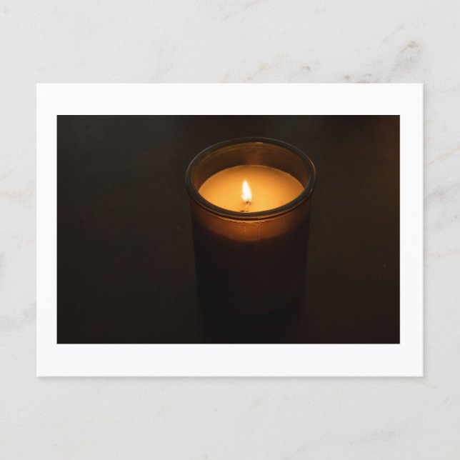 Postal Light of The Candle Postcard Print by JH Thornton (Anverso)