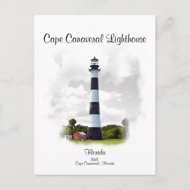 POSTAL LIGHTHOUSE CANAVERAL (Anverso)