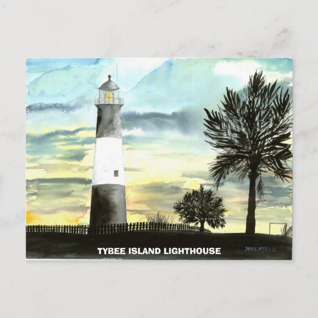 POSTAL LIGHTHOUSE ISLAND (Anverso)