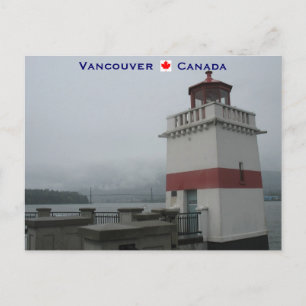 Postal Lighthouse Stanley Park Vancouver Canada