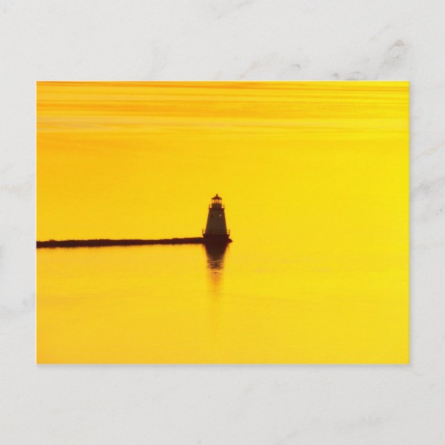 Postal Lighthouse Sunset (Anverso)