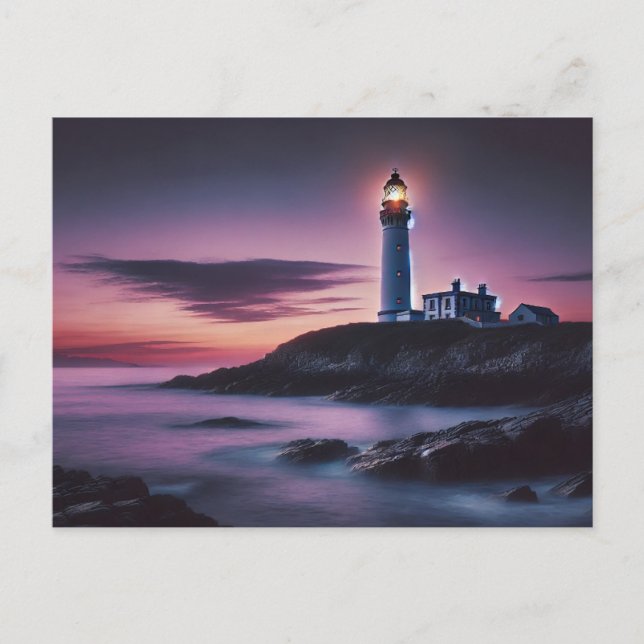 Postal Lighthouse Twilight (Anverso)