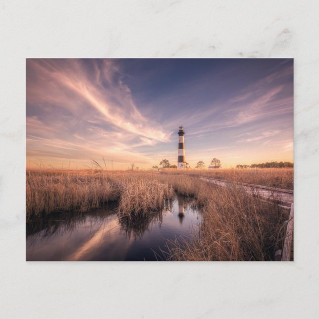 Postal Lighthouses | Bodie Island Outerbanks NC (Anverso)