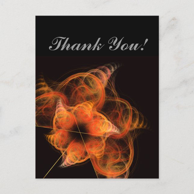 Postal Lightworks Gracias Postcard (Anverso)