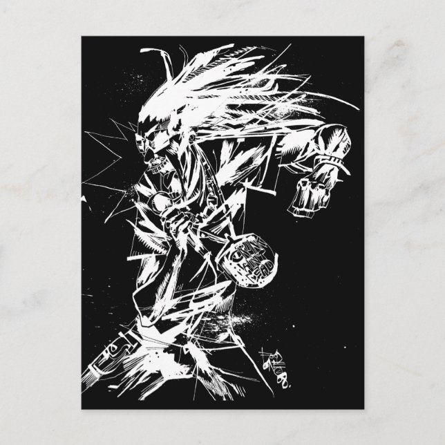 Postal Lil Jon "Colaboración de Jim Mahfood y Lil Jon" (Anverso)