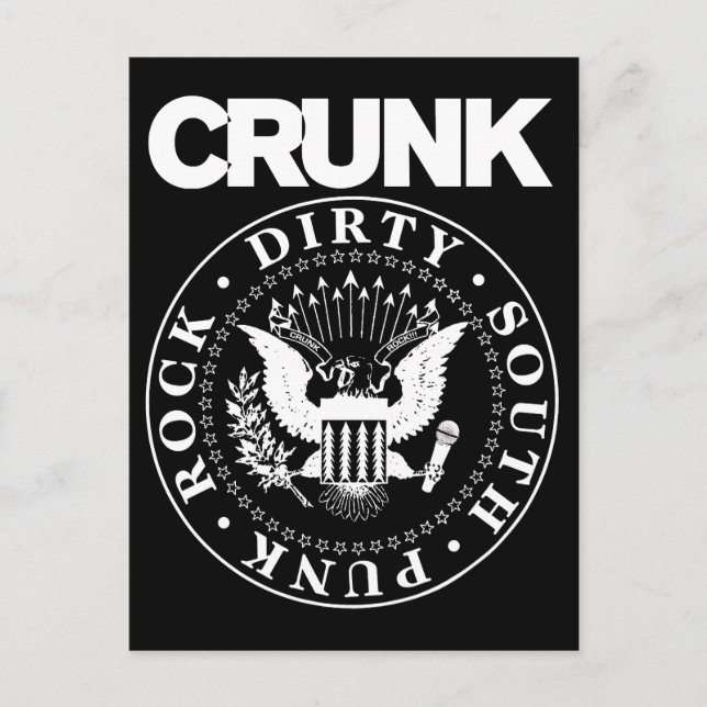 Postal Lil Jon "Sello Crunk" (Anverso)