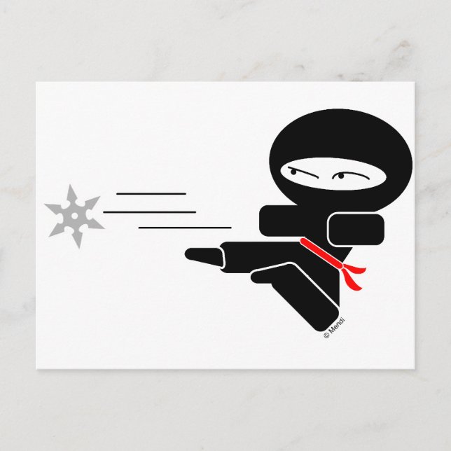 Postal Lil' Ninja (Anverso)