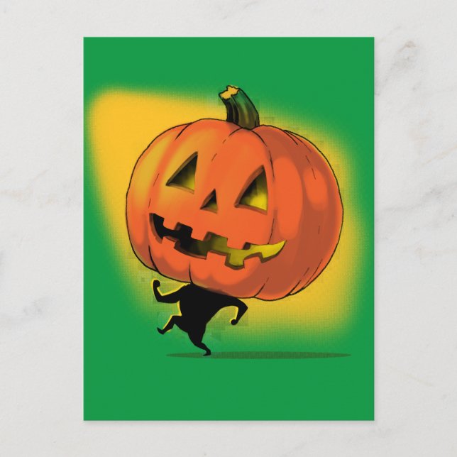 Postal Lil' Pumpkin Head (Anverso)