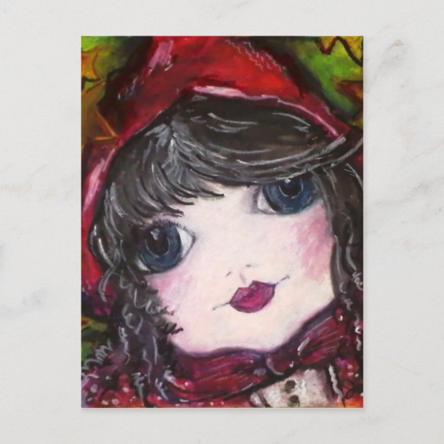 Postal Lil' Red Riding Hood (Anverso)