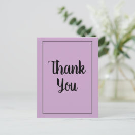 Postal Lilac Gracias