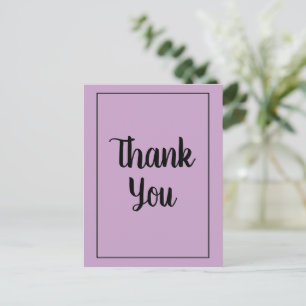 Postal Lilac Gracias