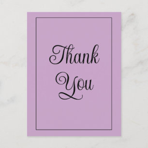 Postal Lilac Gracias