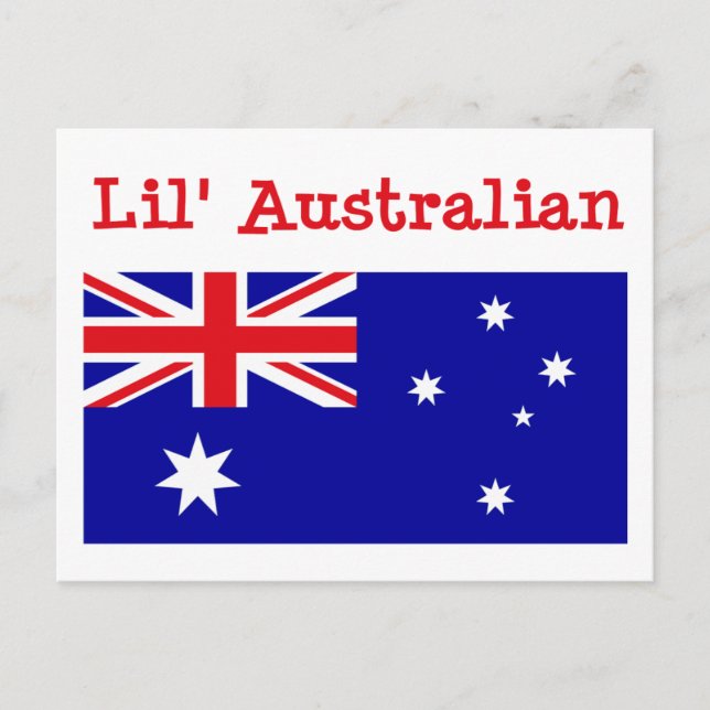 Postal Lil'Australian Postcard (Anverso)
