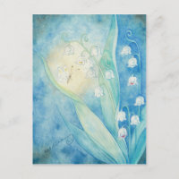 Lilies Of The Valley Art Cards