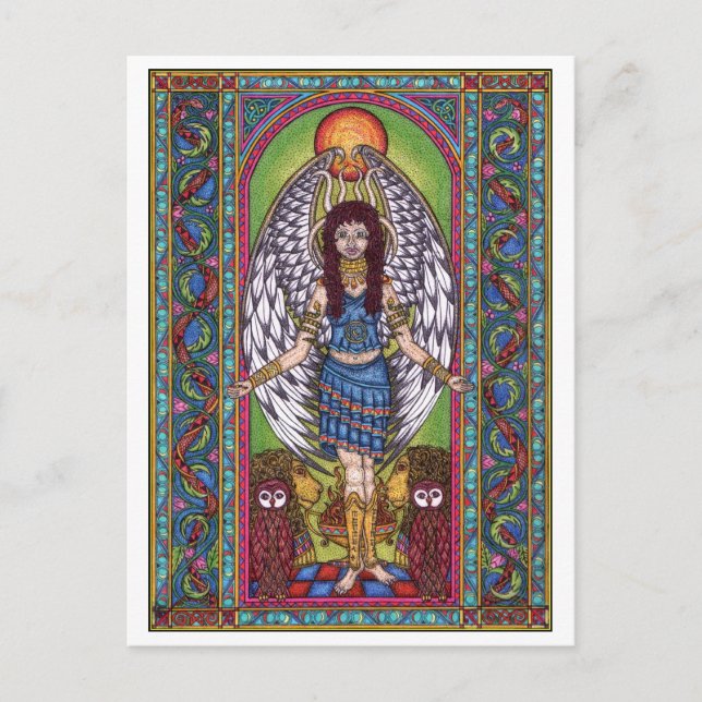 Postal Lilith (The Dark Maidern) 001 rb (Anverso)