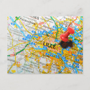 Postal Lille, Francia