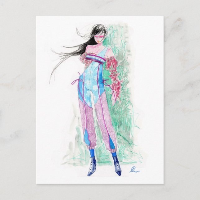 Postal Lillie (Anverso)