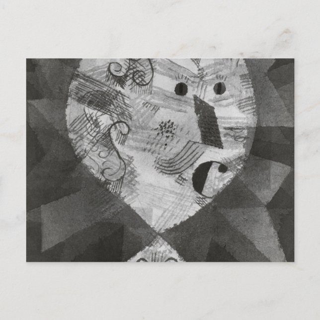 Postal Lilly Samuel, 1938 por Paul Klee (Anverso)