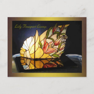 Postal Lily Bouquet Lamp Bella Artes