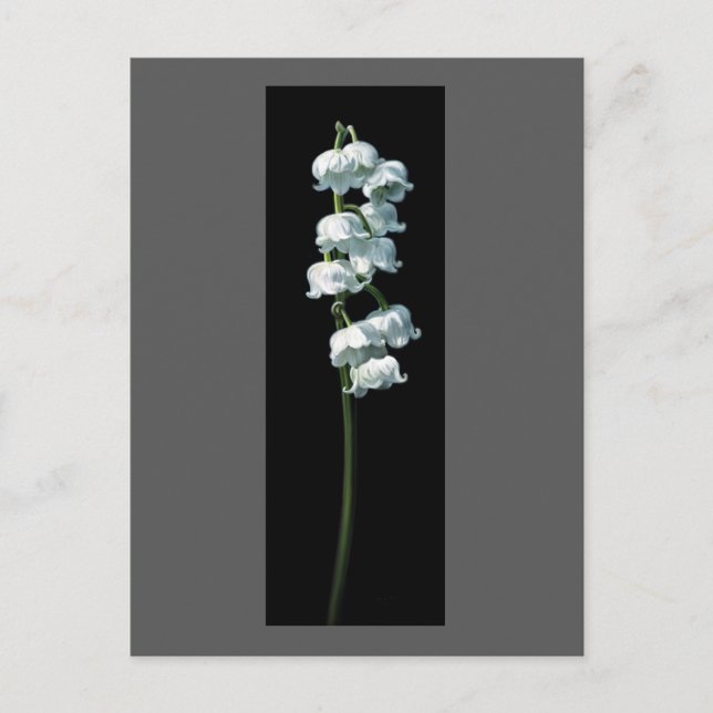 POSTAL LILY DEL VALLE (Anverso)