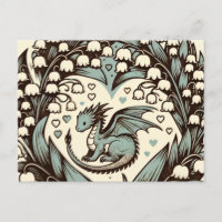 Lily of the Valley Baby Dragon Cute Dragons