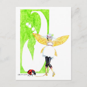 Postal Lily of the Valley Fairy