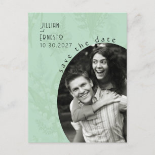 Postal Lily of Valley    Sage Green Save the Date