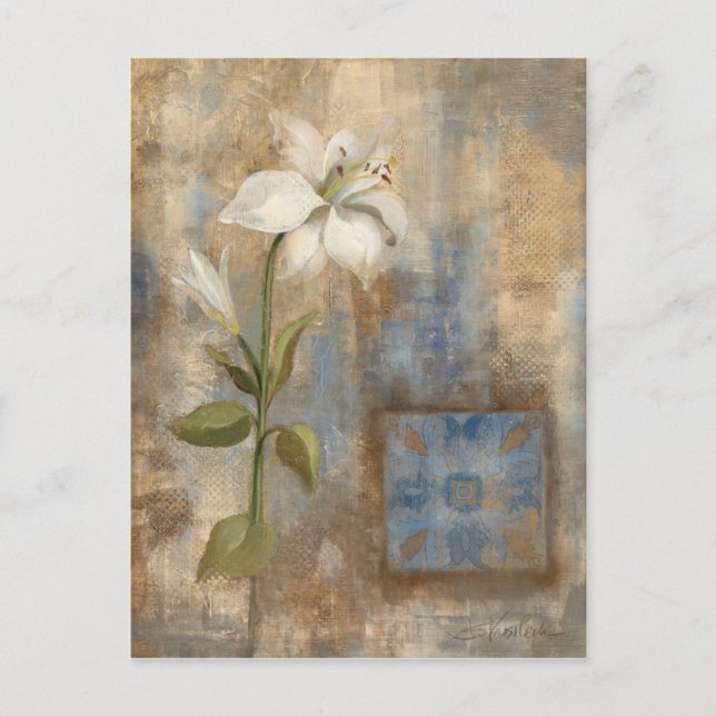 Postal Lily y Tile (Anverso)