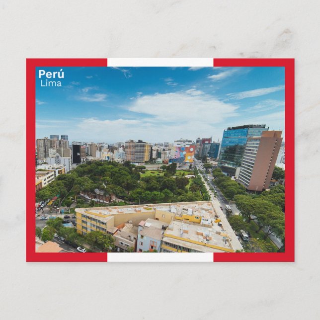 Postal Lima - Perú (Anverso)