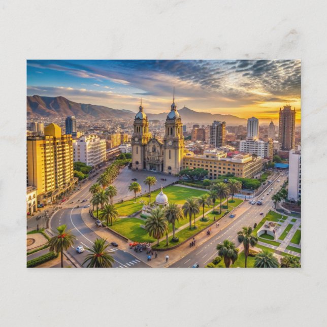 Postal Lima, Perú (Anverso)