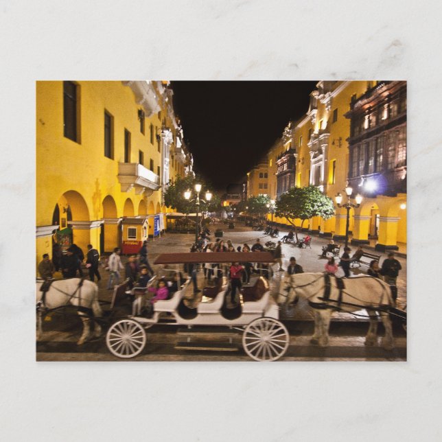 Postal Lima sin dormir (Anverso)