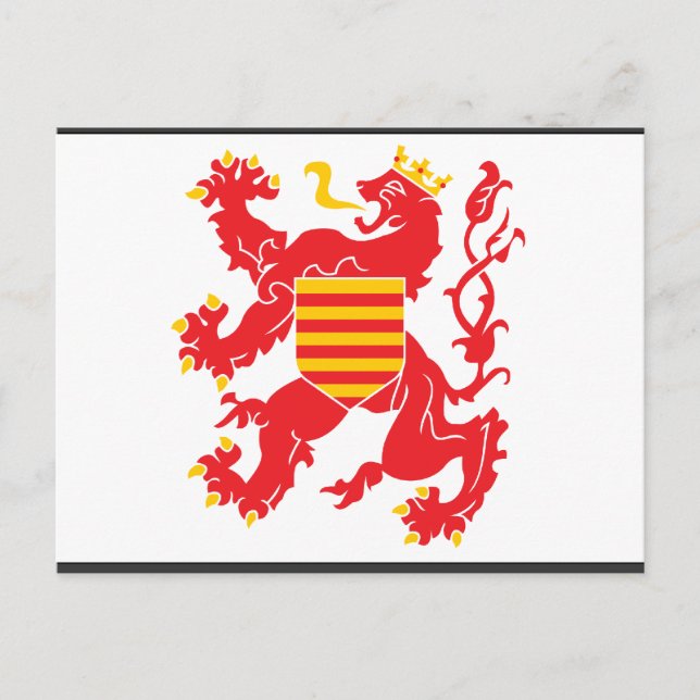 Postal limburgo, Bélgica (Anverso)