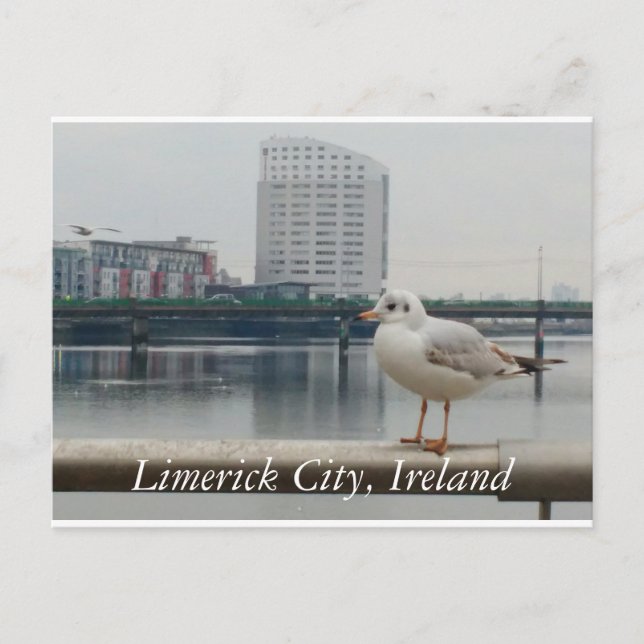Postal Limerick City, Irlanda (Anverso)