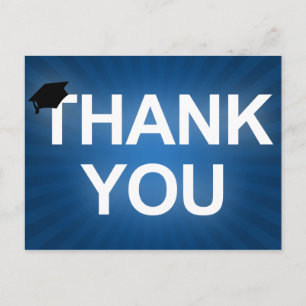 Postal límite de graduación : audaz gracias