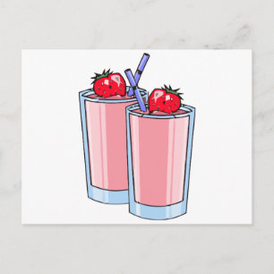 Postal limo de fresa