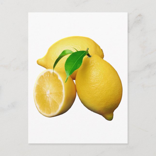 Postal Limones (Anverso)