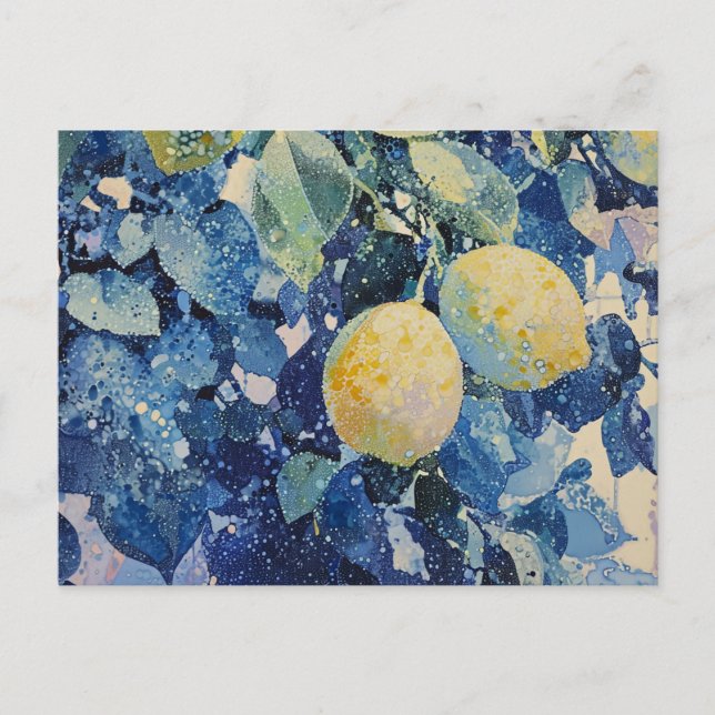 Postal Limones (Anverso)