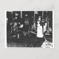 Limpiador de vacío en el trabajo