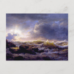 Postal Limpieza de la costa de Sicilia